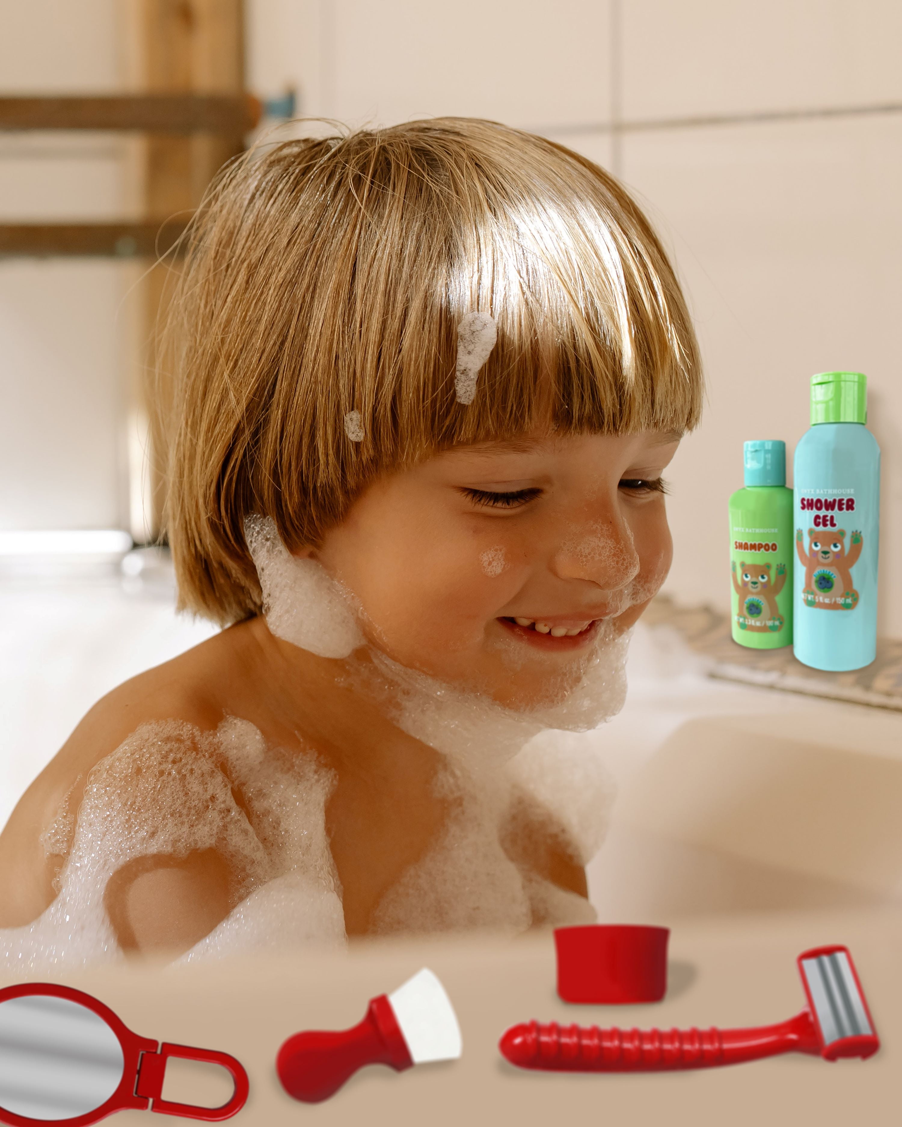 ONYX Professional® Kids Dad & Me Bath & Shave Gift Set, 6 Count