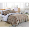 thumbnail image 3 of Duvet Cover Sheets Set, Dolce Mela Lefkada Queen Size Bedding, 3 of 5