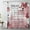 Red, variant on Bible Verse Purple Flower Shower Curtain for Bathroom, Daisy Floral on Rustic Retro Wood Fabric Shower Curtain with Hooks, Nature Botanical and Butterfly Bathroom Curtain Shower Set, 72" W x 72" L