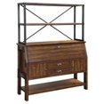 thumbnail image 2 of "Industrial Style Dresser: Gunmetal Finish with Rustic Brown Milk Crate", 2 of 4