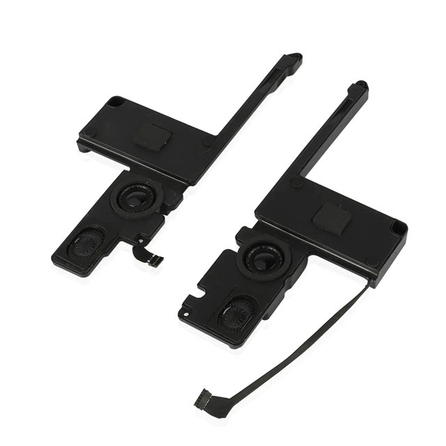 TAPDRA Store Dual Elec Pad Speaker Set Durable, Black Plastic for MacBookPro 10,1 to 11,5, Enhances Audio Repair Part