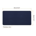 thumbnail image 2 of Uxcell 24"x12" Desk Mat Protector, Felt Dual Side Mouse Pad Writing Mat for Office Home, Blue, 2 of 5