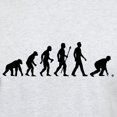 thumbnail image 3 of CafePress - Lawn Bowls Evolution T Shirt - Men's Classic Graphic T-Shirt, 3 of 4