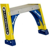 Louisville Ladder 6' Fiberglass Step Ladder, 10' Reach, 250 lbs Load Capacity, FS2006