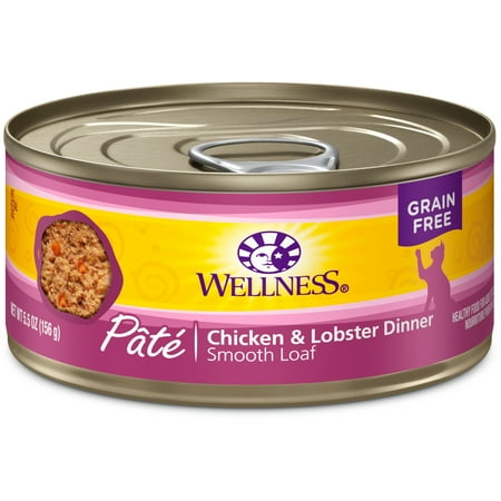 UPC: 0076344090144 | Wellness Complete Health Natural Grain Free Wet Canned Cat Food Chicken & Lobster Pate 5-Ounce Can (Pack of 24)