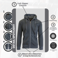 thumbnail image 2 of Boy's 2 Piece Fleece Jogger Sweatpants and Hoodie Sweatshirt Set, 2 of 4