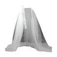 thumbnail image 5 of Women Tie Waist Flowing Long Tulle Skirt See Through Mesh Tutus Detachable Long Overskirt for Formal Prom Wedding Party, 5 of 9