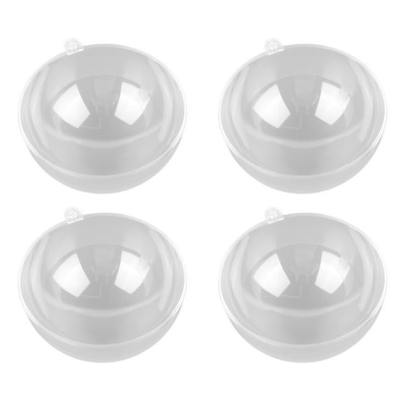 Bola transparente, bolas transparentes de 3,9 pulgadas de diámetro, bolas transparentes, bolas de adorno transparentes, diseño de última generación