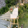 thumbnail image 2 of Artificial Wedding Arch Flowers for Wedding Sign,Set of 2 for Wedding Welcome Ceremony Sign,Faux Floral Swags,Wedding, Banquet and Reception Backdrop Floral Decoration, 2 of 8
