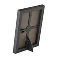 Mainstays 5x7 Front Loading Picture Frames, Black, Set of 6