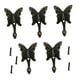 thumbnail image 1 of 5 piezas de colgilla de pared ganchos de toalla resistente de servicio resistente salas de pelaje de mariposa regalos adornos de almacenamiento de, 1 of 8