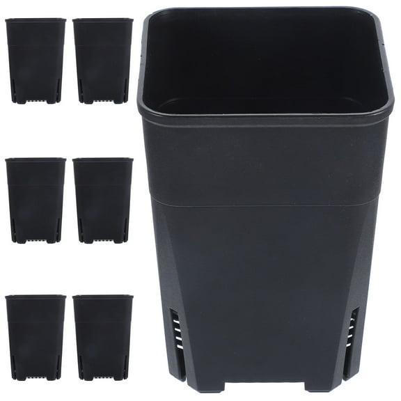Milisten  8 Pcs Root Control Pots Sunlight and Air Plants Practical Flowerpots
