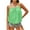Fall Clohtes Mint Green, variant on Womens 2026 Halter Neck Tank Tops Casual Sleeveless Pleated Camisole Tops Summer Loose Fit Cami Shirts