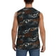 thumbnail image 4 of Fotbe Cool Sports Car Men's Camiseta sin Mangas Estampada para Hombres, Playera Casual para Gimnasio, Entrenamiento, Playa-Medium, 4 of 7