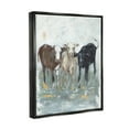 thumbnail image 3 of Stupell Abstract Rustic Country Cows Painting Animals & Insects Painting Black Floater Framed Art Print Wall Art, 3 of 6