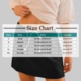 thumbnail image 3 of Loopsun Womens Summer Skirts, Women's Summer Fashion Fold Pocket Drawstring Solid Color Skirt Wine XXL, 3 of 5
