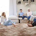 thumbnail image 3 of Shaggy Tie-dye Area Rug Soft Fluffy Long Plush Modern Non-slip Machine Washable Floor Carpet, 3 of 5