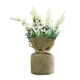 thumbnail image 4 of 1 ramo de flores artificiales de lavanda para decoración del hogar, boda y fiesta. Lavanda blanca, 4 of 8