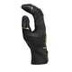 thumbnail image 4 of Guantes de Bateo para Béisbol Rawlings Workhorse Juvenil Negro/Oro, 4 of 7