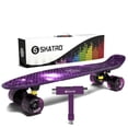 thumbnail image 6 of Skatro Mini Cruiser Skateboard. 22x6inch Retro Style Plastic Board Comes Complete, 6 of 8