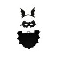 thumbnail image 1 of Disfraz de murciélago de Halloween para niños, ideal para cosplay, festivales, y juegos imaginativos., 1 of 10