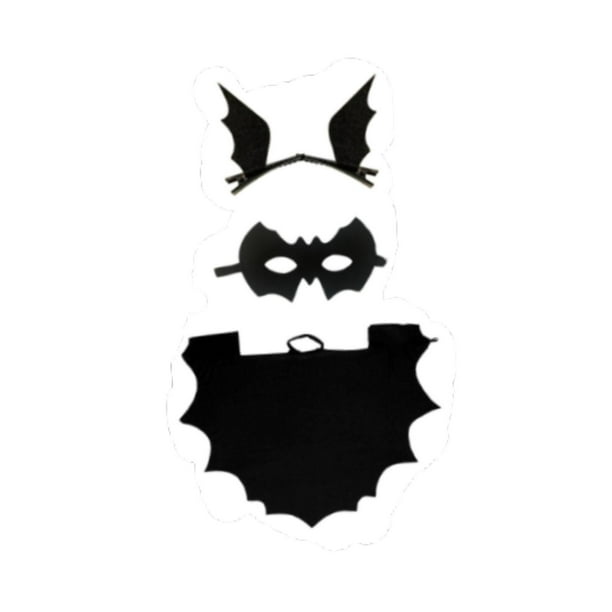 Disfraz de murciélago de Halloween para niños, ideal para cosplay, festivales, y juegos imaginativos.