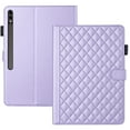 thumbnail image 5 of for Samsung Galaxy Tab S9 FE+ 12.4" 2023 SM-X610/SM-X616 Folio Flip Case, Elegant Ultra Slim PU Leather Case with Kickstand Function Pencil Holder and Card Slots for Tab S9 FE Plus, Purple, 5 of 8