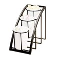 thumbnail image 7 of Cal Mil 1746-3-13 Mission Black Steel 3-Tier Upright Cylinder Display - 7 x 13 x 10.75 in., 7 of 7