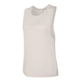 thumbnail image 2 of Bella & Canvas B55806896 Women Flowy Scoop Muscle Tank Top, Heather Dust - Extra Large, 2 of 5