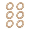 thumbnail image 4 of 30Pcs Wooden Rings Unfinished Sturdy Beech Finely Polished Easy Coloring Macrame Rings for Craft DIY Decoration 5cm/2.0in, 4 of 14