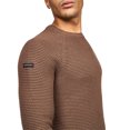 thumbnail image 4 of Crosshatch - Jersey Kermer de Punto para Hombre (Chispas de Chocolate), 4 of 4