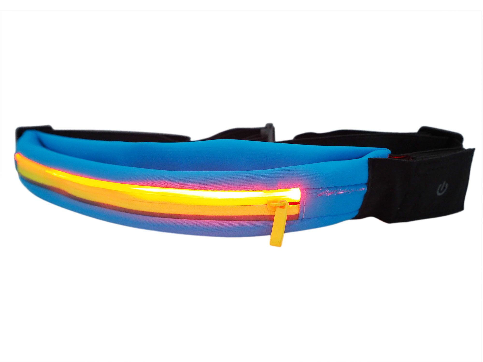 Bolan™ Light Up Exercise Runners Belt with Expandable Storage Pocket