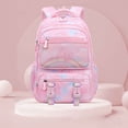thumbnail image 2 of Fgnfyis School Backpack for Girls Freezer Style Opening Lightweight Friendly Large Capacity Elementary Children Ages 7 18 Kids Backpack Pink, 2 of 8