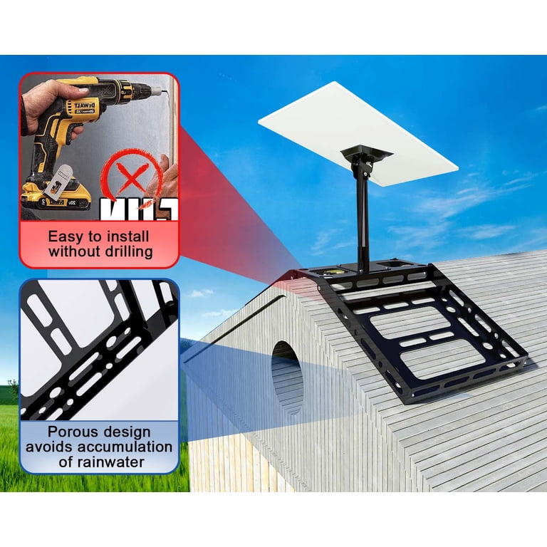 Acier Inoxydable Antirouille Support Mural Starlink Gen 3 Réglable - Kit Montage Télescopique Pour Antenne Satellite Support Starlink Mural Acier Inoxydable Antirouille Support Mural Starlink Gen 3 Réglable - Kit Montage Télescopique Pour Antenne Satellite Support Starlink Mural