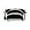 White, variant on AJGRHE Adults Star Cat Ear Cap Warm Hand Striped Wool Hat NY1 One Size