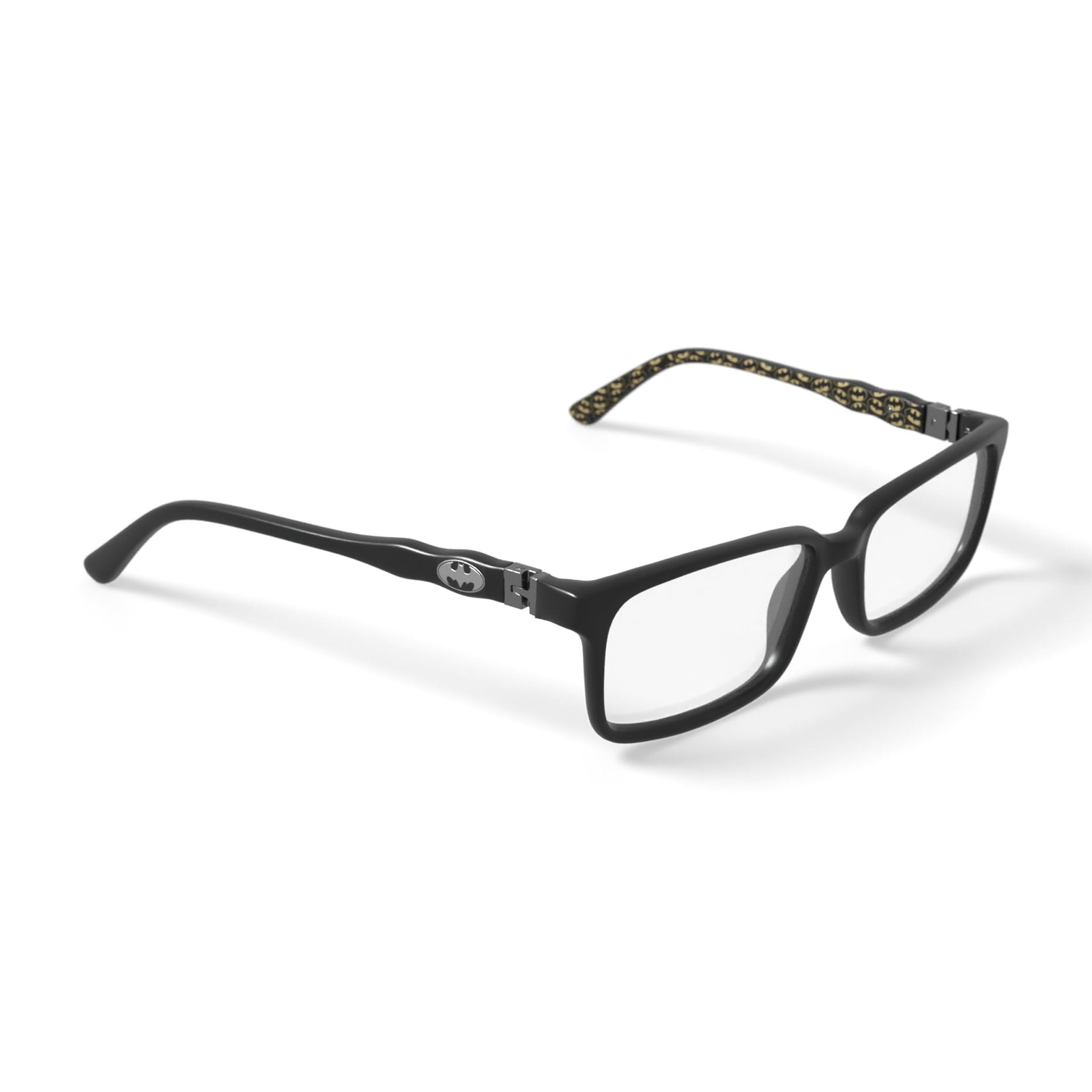 Batman Youth BME12WM Rectangular Prescription Eyeglasses with Case, Black
