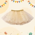thumbnail image 2 of Kogui Tutu Toddler Girl Girls Tutu Skirt, Little Girls Tutu Skirt Kid Party Princess Dance Tutu Princess Dress Ballet Skirt 3 18 Months (Beige,3-18 Months), 2 of 4