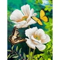 thumbnail image 2 of Cuadros Decorativos Kits de pintura de diamantes de cola de golondrina Decoración de pared de taladro redondo completo 30x40cm (A2298) Wdftyju embutido en tela, 2 of 8
