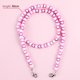 thumbnail image 2 of Collar De Cuentas, Collar De Cuentas De Corazón Acrílico, Cordones Para Cubrir La Cara, Cadena De Gafas, Bisutería, Collares De Hilo Para Mujeres Y Niñas seitruly AP007679-02, 2 of 6