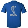 thumbnail image 4 of Fair Game Ford Mustang 50 Years T-Shirt Anniversary Grey Shelby Cobra Snake Silhouette-Royal Blue-L, 4 of 5