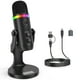 thumbnail image 1 of Micrófono ZealSound K66 USB con cancelación de ruido RGB, 1 of 7