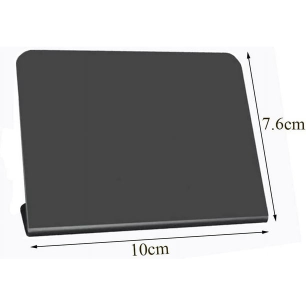 Pizarra Mini pizarra para mesa tablero de tiza etiquetas de precio de menu tablero pequeno de escritura para buffet de boda 12 Uds. Sincero Electronica Walmart en linea