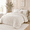01 - Beige, variant on Tufted Geometric Comforter Bedding Set, Soft Reversible Boho Farmhouse Bed Set