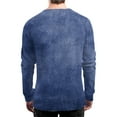 thumbnail image 3 of JGNGSHN Long Sleeve Shirts for Men, Regular-Fit Waffle Henley Tops Big & Tall Mens Gradient Fall Clothes, 3 of 8
