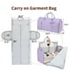 thumbnail image 4 of Organizadores y almacenamiento de armarios, organización y almacenamiento, contenedores de almacenamiento, bolsas de ropa para viajes para mujeres, bolsa de lona para ropa, convertible, plegable, en 1, 4 of 7