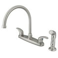 thumbnail image 1 of Kingston Brass KB6798LLSP 8 in. Centerset Kitchen Faucet, Brushed Nickel, 1 of 2