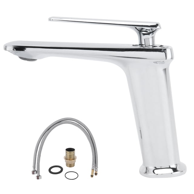 Grifo de lavabo Sincero de cobre con un solo orificio para agua fría y caliente G1/2