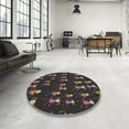 thumbnail image 3 of Ahgly Company Indoor Rectangle Patterned Army Brown Novelty Area Rugs, 3' x 5', 3 of 6