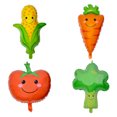 thumbnail image 5 of Decoración de fiesta de verano Globo de fruta Cactus tropical Piña Sandía Taco Fresa Globo de película de aluminio, 5 of 5
