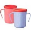 Tommee Tippee Easiflow 360° Spill-Proof Trainer Cup with Travel Lid, Lavender & Cherry – 6m+, 2pk